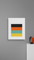 Unframed Color Stack Print on Giclée Paper